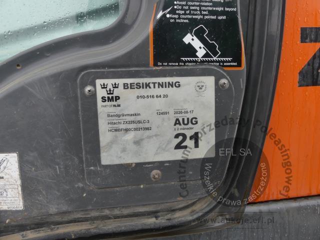 14 - Koparka Gąsienicowa Hitachi ZX225USLC-3 2010r.
