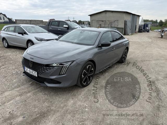 1 - Peugeot 508 1.5 BlueHDi GT S&amp;S EAT8 IC 2024r. SK6A820 Pojazd znajduje się w firmie MDM AUTO sp. z o.o. ul. Zawodników 1, 80-729 Gdańsk