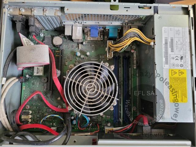 5 - Komputer stacjonarny Fujitsu E520 E85 + monitor Fujitsu