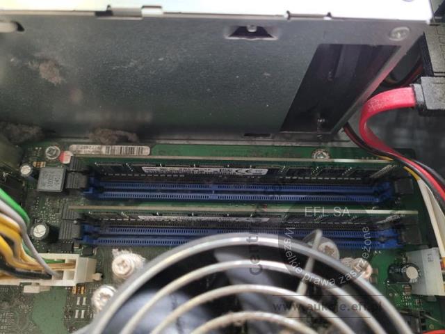 6 - Komputer stacjonarny Fujitsu E520 E85 + monitor Fujitsu