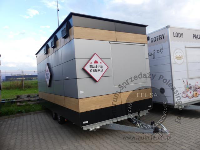 1 - Przyczepa gastronomiczna &quot;KEBAB&quot;  NIEWIADÓW B3500 2024r.
