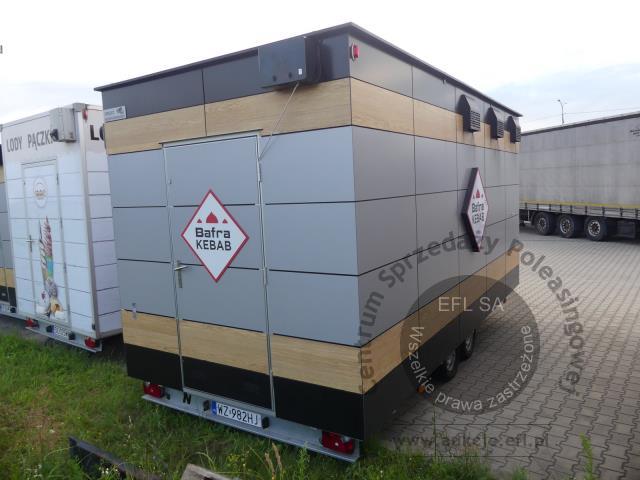 4 - Przyczepa gastronomiczna &quot;KEBAB&quot;  NIEWIADÓW B3500 2024r.