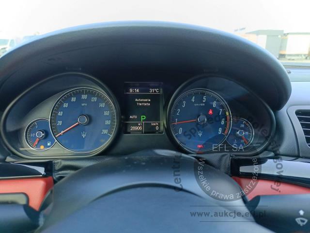 20 - MASERATI  GRANTURISMO 4.7 V8 460KM 2018r.