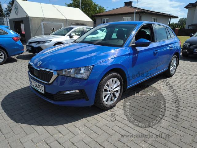 1 - Skoda Scala 1.0 TSI Ambition DSG 2023r. WZ564GG UWAGA!! Pojazd znajduje się w lokalizacji: Janki, Al. Krakowska 52, 05-090 Janki