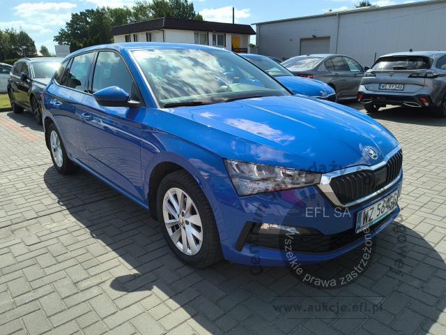 2 - Skoda Scala 1.0 TSI Ambition DSG 2023r. WZ564GG UWAGA!! Pojazd znajduje się w lokalizacji: Janki, Al. Krakowska 52, 05-090 Janki