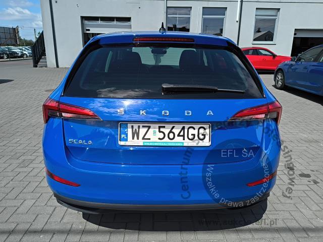 6 - Skoda Scala 1.0 TSI Ambition DSG 2023r. WZ564GG UWAGA!! Pojazd znajduje się w lokalizacji: Janki, Al. Krakowska 52, 05-090 Janki