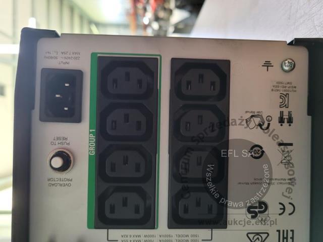 10 - Zasilacz awaryjny UPS  APC Smart  SMT1500IC