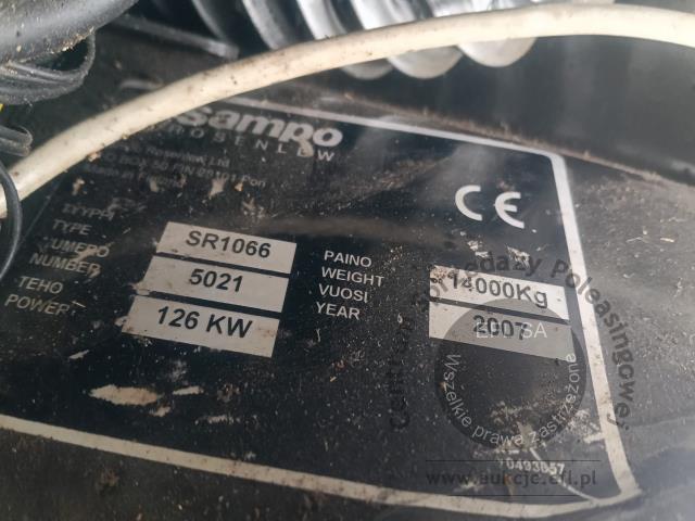 25 - Kombajn zrębowy Sampo Rosenlew SR1066 2007r.