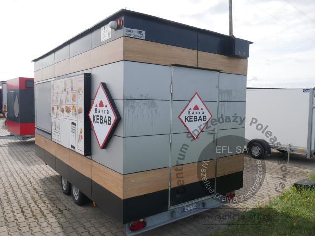4 - Przyczepa gastronomiczna "KEBAB" NIEWIADÓW 2021r.