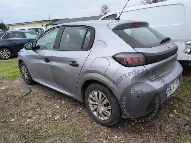 3 - Peugeot 208 1.2 PureTech Like S&amp;S 2021r. DW3PJ66 USZKODZONY UWAGA!! Pojazd znajduje się w firmie Arctos Sp. z o.o. Warszawa, Al. Krakowska 7, 02-183 Warszawa