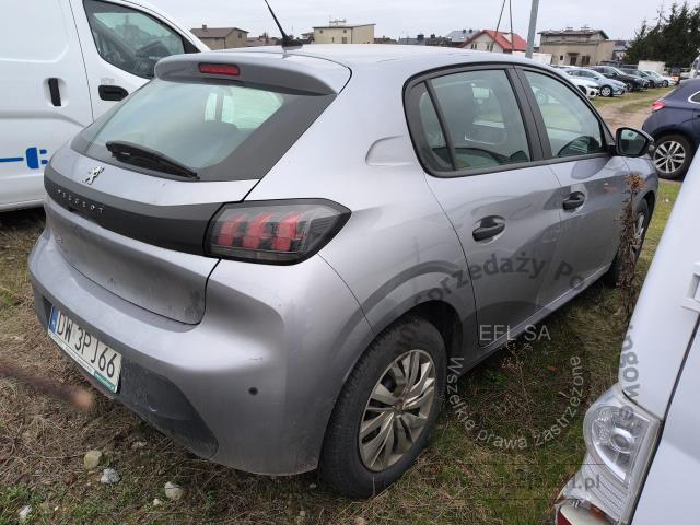4 - Peugeot 208 1.2 PureTech Like S&amp;S 2021r. DW3PJ66 USZKODZONY UWAGA!! Pojazd znajduje się w firmie Arctos Sp. z o.o. Warszawa, Al. Krakowska 7, 02-183 Warszawa