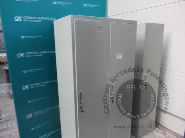 1 - Szafki ubraniowe BHP