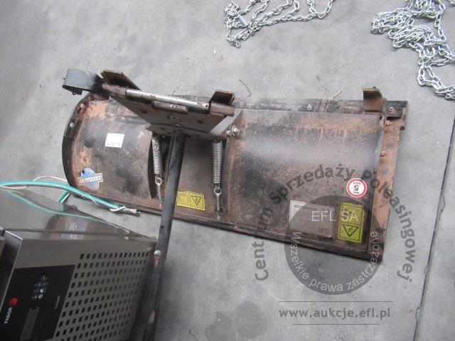 1 - Stalowy pług śnieżny do odgarniania STIGA 120 cm