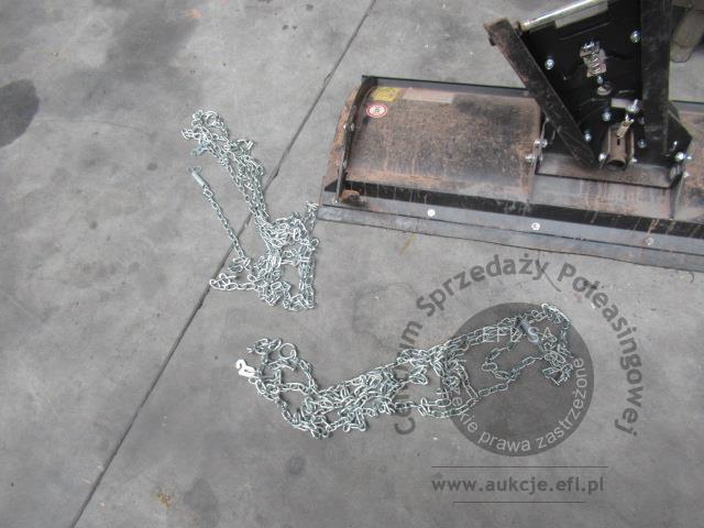 4 - Stalowy pług śnieżny do odgarniania STIGA 120 cm