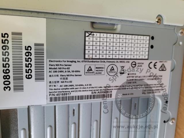 31 - Maszyna poligraficzna VERSANT 3100 PRESS 2019r.