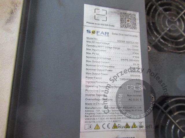 18 - Elementy instalacji fotowoltaicznej TRINASOLAR 49,88 kW