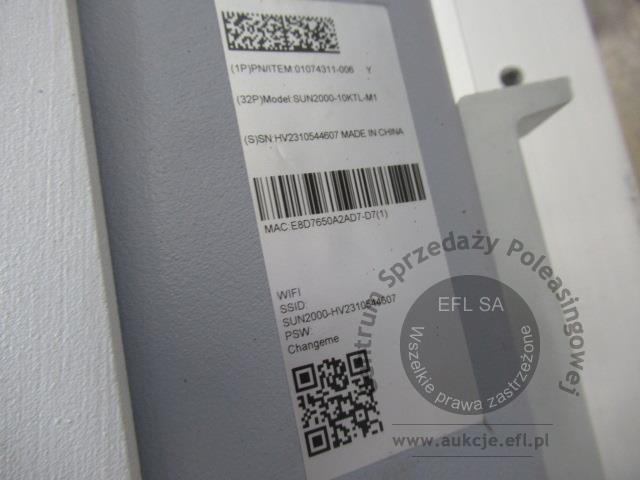 11 - Elementy instalacji fotowoltaicznej  , Magazyn energii Huawei 10kWh