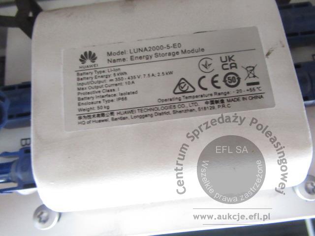 29 - Elementy instalacji fotowoltaicznej  , Magazyn energii Huawei 10kWh