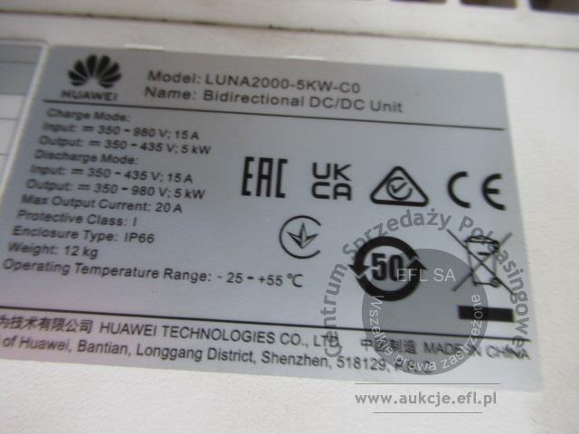 34 - Elementy instalacji fotowoltaicznej  , Magazyn energii Huawei 10kWh
