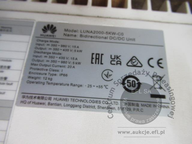 35 - Elementy instalacji fotowoltaicznej  , Magazyn energii Huawei 10kWh