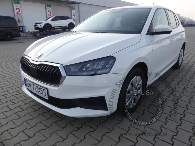 1 - Skoda Fabia 1.0 Active Hatchback 2022r. DW7UN55 UWAGA!! Pojazd znajduje się w firmie AUTO MOTO CENTRUM sp. z o.o. ul. Ostrowska 328 (przy Trasie Katowickiej) 61-312