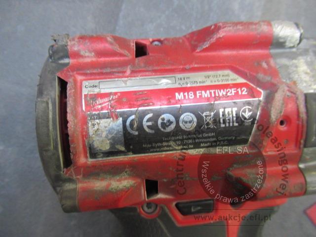 3 - Zakrętarka udarowa MILWAUKEE M18FMTIW2F12