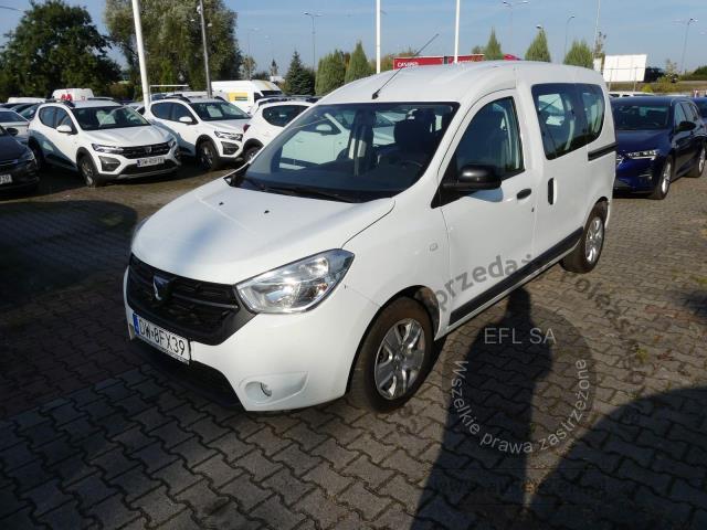 1 - DACIA DOKKER 1.5 Blue dCi Laureate 2019r. DW8FX39 UWAGA!! Pojazd znajduje się w firmie AUTO MOTO CENTRUM sp. z o.o. ul. Ostrowska 328 (przy Trasie Katowickiej) 61-312 Poznań