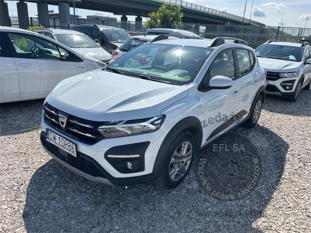 1 - Dacia Sandero Stepway 1.0 TCe Comfor 2022r. DW1SR88 UWAGA!! Pojazd znajduje się w lokalizacji: Janki, Al. Krakowska 52, 05-090 Janki