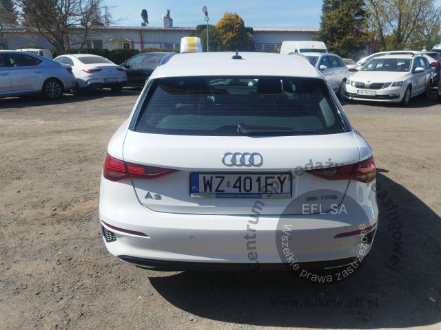 5 - Audi A3 35 TFSI mHEV S tronic 2023r. WZ401FY Pojazd znajduje się w firmie ARCTOS GROUP sp. z o.o. Al. Krakowska 7, 02-183 Warszawa