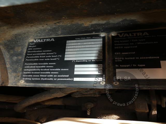 10 - Ciągnik rolniczy VALTRA T190 2007r.