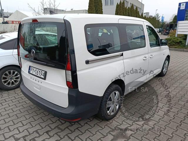 4 - Volkswagen Caddy osobowy Caddy Maxi 2.0  2022r. PY16194 USZKODZONY UWAGA!! Pojazd znajduje się w firmie AUTO MOTO CENTRUM sp. z o.o. ul. Ostrowska 328 (przy Trasie Katowickiej) 61-312 Poznań