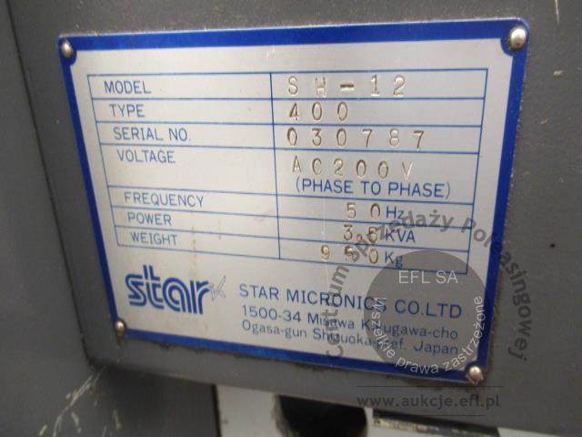 4 - Automat tokarki wzdłużny CNC -STAR Micronics