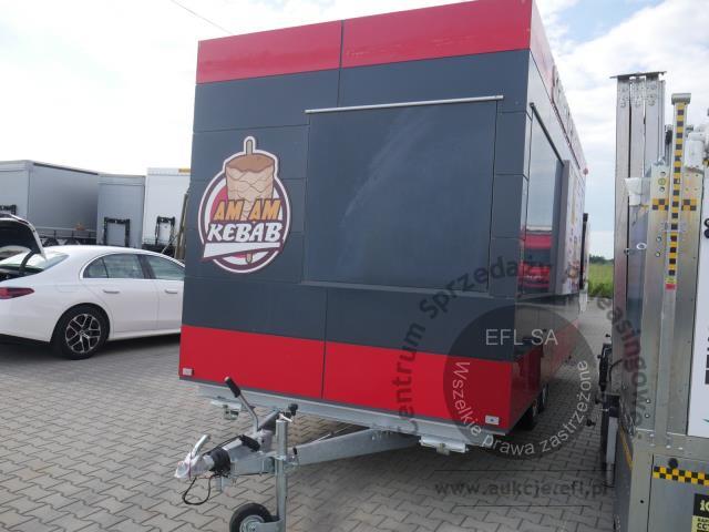 4 - Przyczepa gastronomiczna "KEBAB" Niewiadów 2024r.