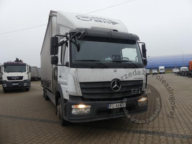2 - MERCEDES - BENZ ATEGO 1221 BLUTEC 6 4X2 2017r.
