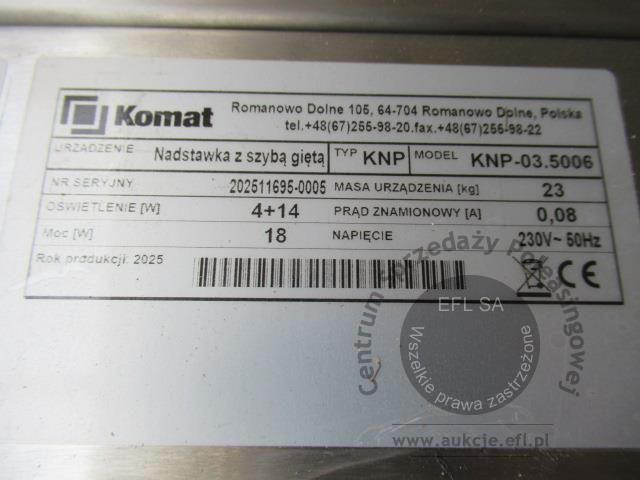 7 - Bemar wodny KOMAT Model: KL 6-21.0033 i KL6-21.022