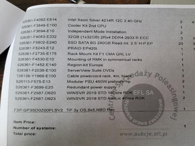 22 - Serwer Fujitsu D20