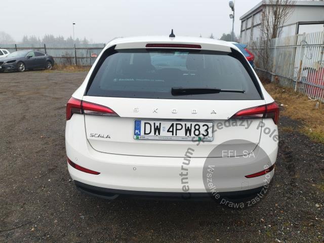 4 - Skoda Scala 1.6 TDI SCR Ambition DSG 2020r. DW4PW83 UWAGA!! Pojazd znajduje się w firmie Arctos Sp. z o.o. Warszawa, Al. Krakowska 7, 02-183 Warszawa