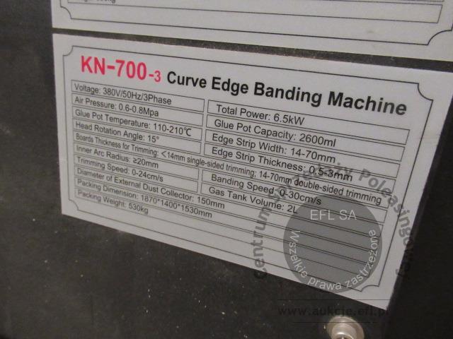 18 - Okleiniarka krzywoliniowa LAZZONI GROUP - KN 700-3