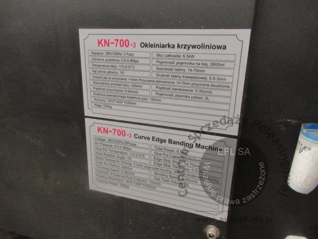 19 - Okleiniarka krzywoliniowa LAZZONI GROUP - KN 700-3