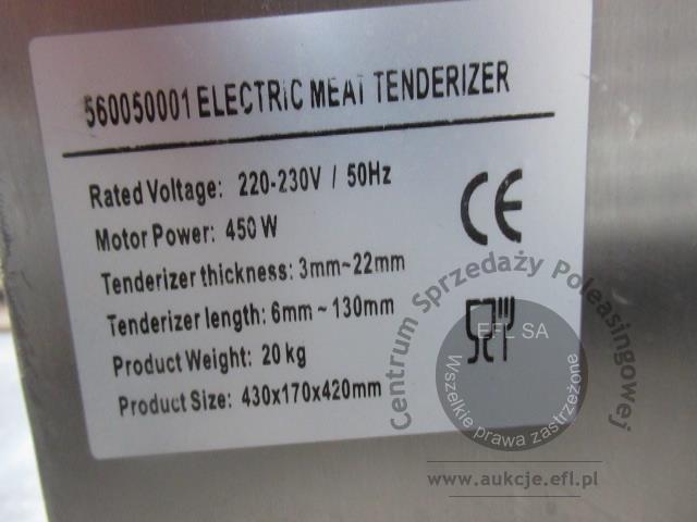 4 - Elektryczna kotleciarka –steaker 560050001 CookPro 2023r.