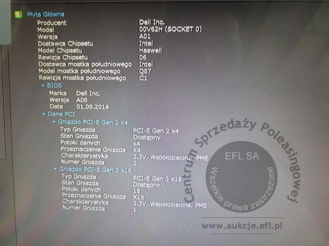 7 - Komputer stacjonarny Dell Optiplex 9020