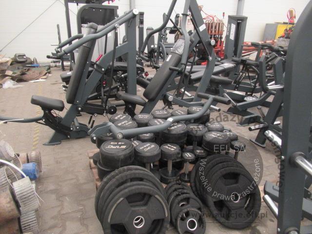 20 - Wyposażenie siłowni wg. Zestawienia