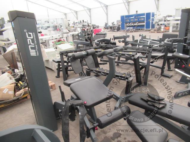 38 - Wyposażenie siłowni wg. Zestawienia