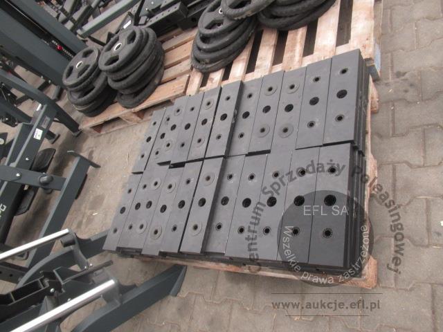 49 - Wyposażenie siłowni wg. Zestawienia