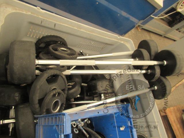 55 - Wyposażenie siłowni wg. Zestawienia