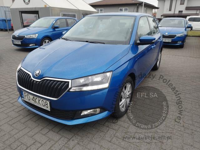 1 - Skoda Fabia 1.0 TSI Ambition Hatchback 2019r. PO4KK08 UWAGA!! Pojazd znajduje się w lokalizacji: Janki, Al. Krakowska 52, 05-090 Janki