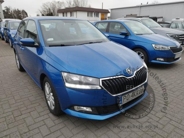 2 - Skoda Fabia 1.0 TSI Ambition Hatchback 2019r. PO4KK08 UWAGA!! Pojazd znajduje się w lokalizacji: Janki, Al. Krakowska 52, 05-090 Janki