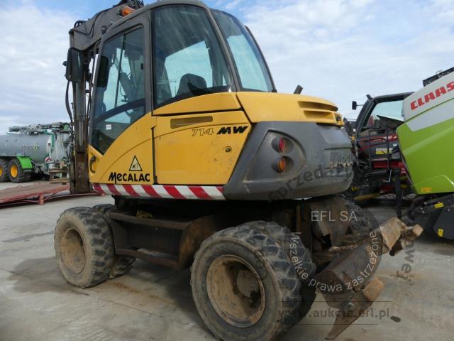 3 - EFL Finance Koparka kołowa Mecalac 714MW 2005r.