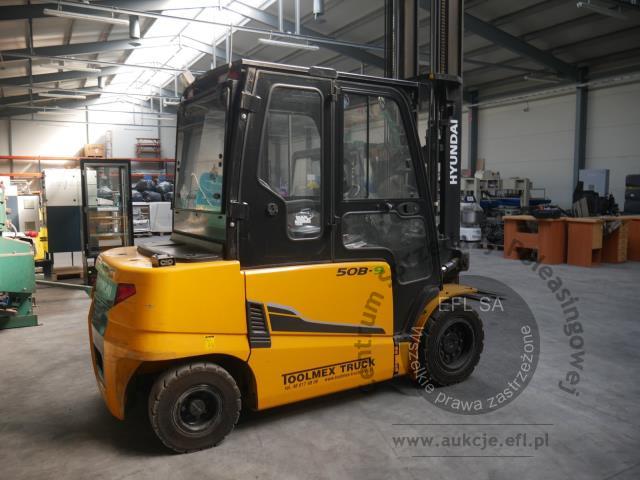 1 - Wózek widłowy elektryczny HYUNDAI 50B-9 2020r.