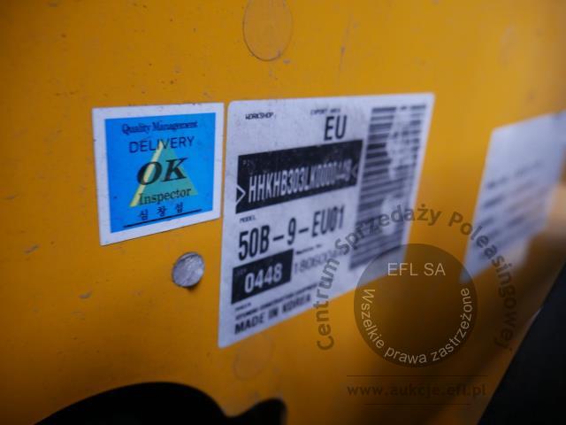 11 - Wózek widłowy elektryczny HYUNDAI 50B-9 2020r.